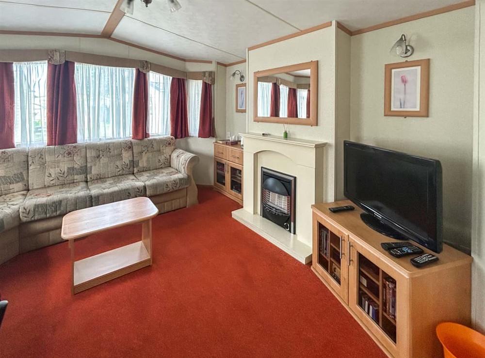 Living area at 136 Lakeside in Burnham-on-Sea, Somerset