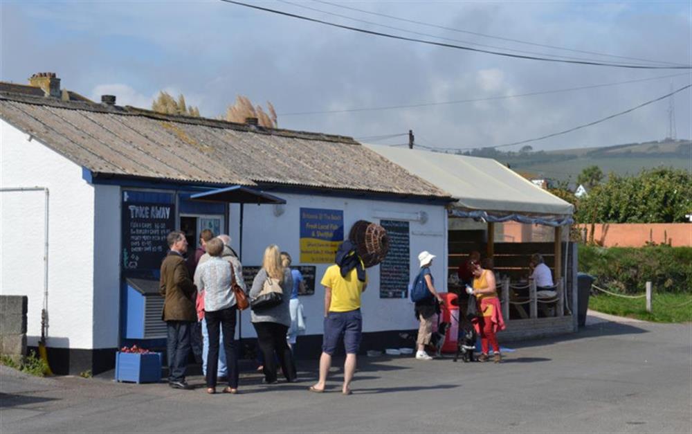Enjoy locally caught seafood in Beesands!