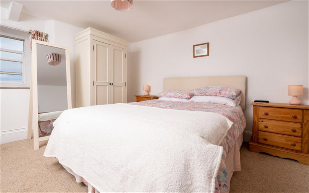 Master bedroom with sea views at 14 Beesands in Beesands