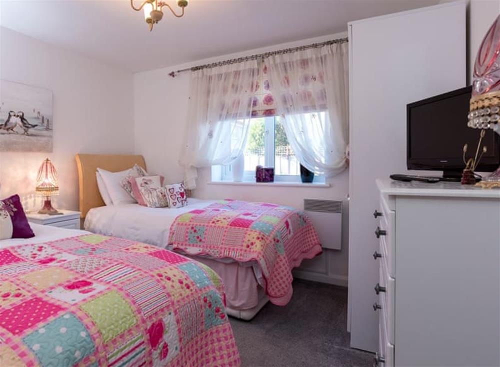 Twin bedroom at 14 Belvedere Court in , Paignton