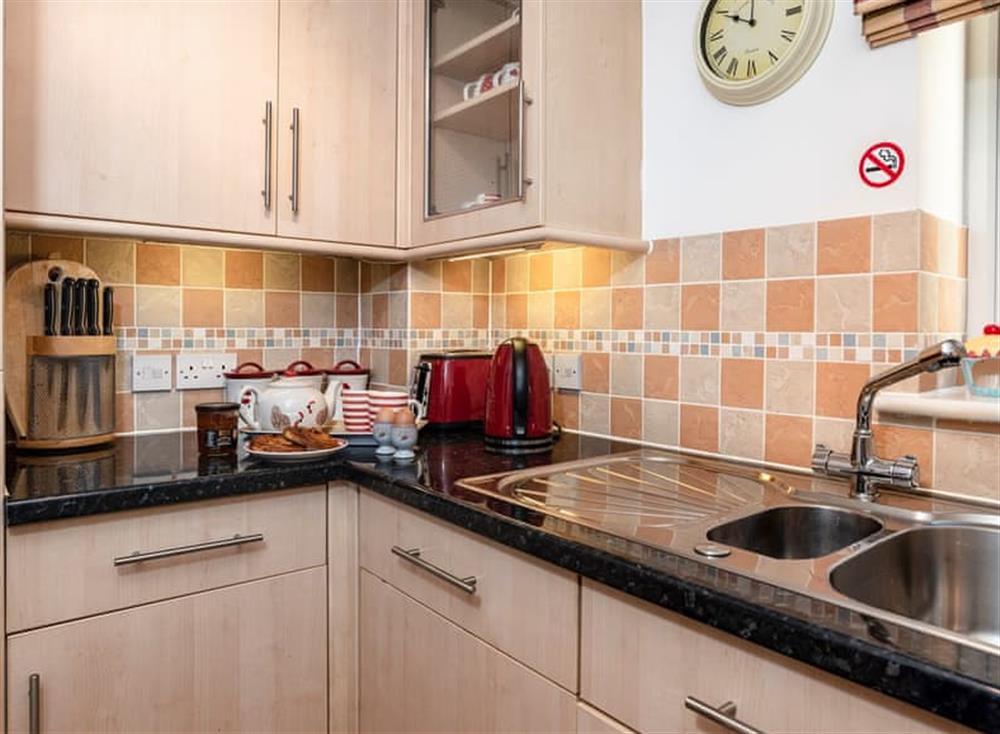 Well appointed kitchen area at 14 Belvedere Court in , Paignton