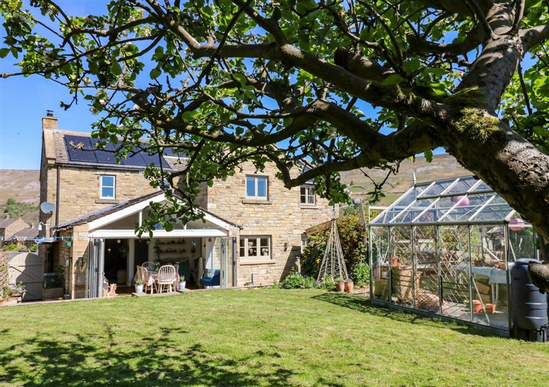 The setting at 14 Hill Close, Reeth