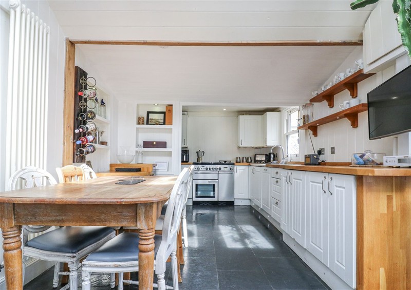 The kitchen at 14 Marine Terrace, Whitstable