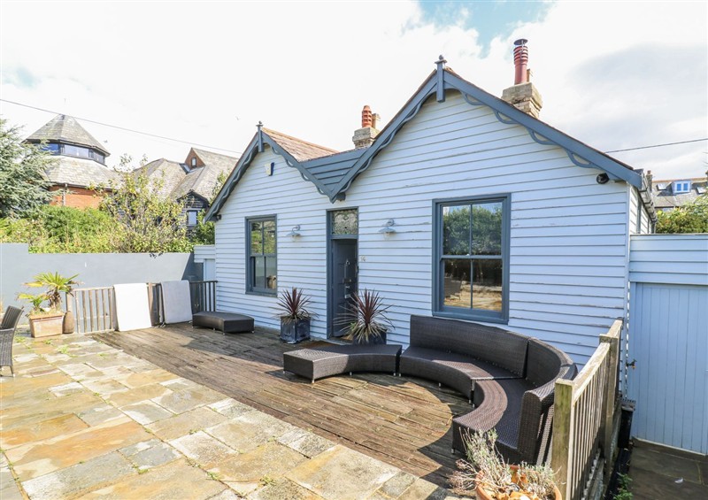 The setting of 14 Marine Terrace at 14 Marine Terrace, Whitstable