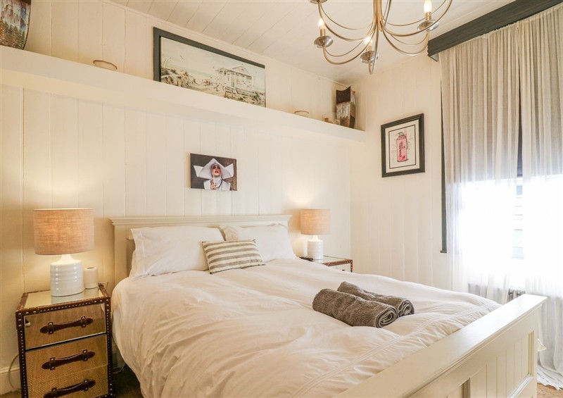 This is a bedroom at 14 Marine Terrace, Whitstable