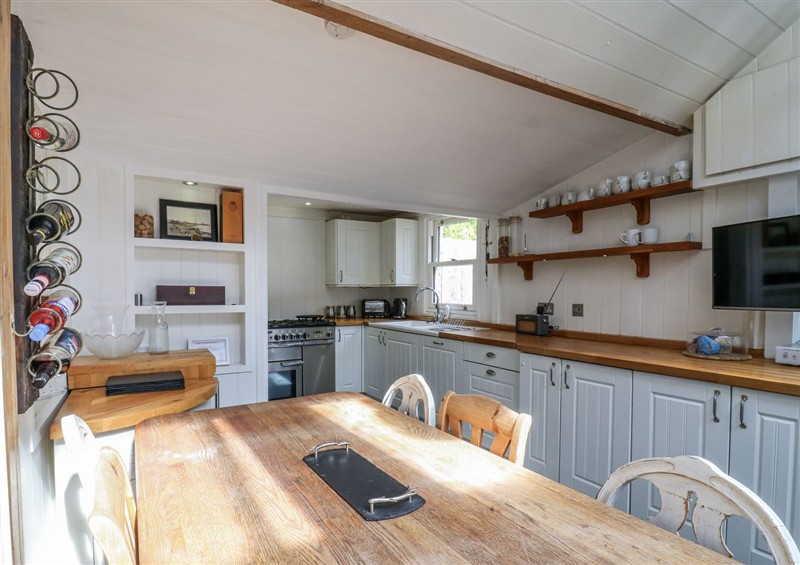 This is the kitchen at 14 Marine Terrace, Whitstable