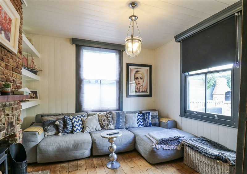 This is the living room at 14 Marine Terrace, Whitstable
