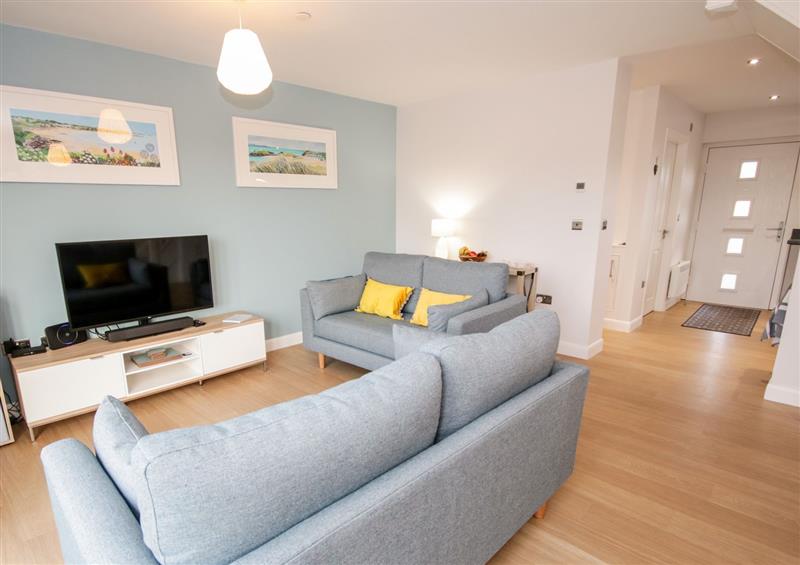 This is the living room at 14 Parc Delfryn, Brynteg near Benllech