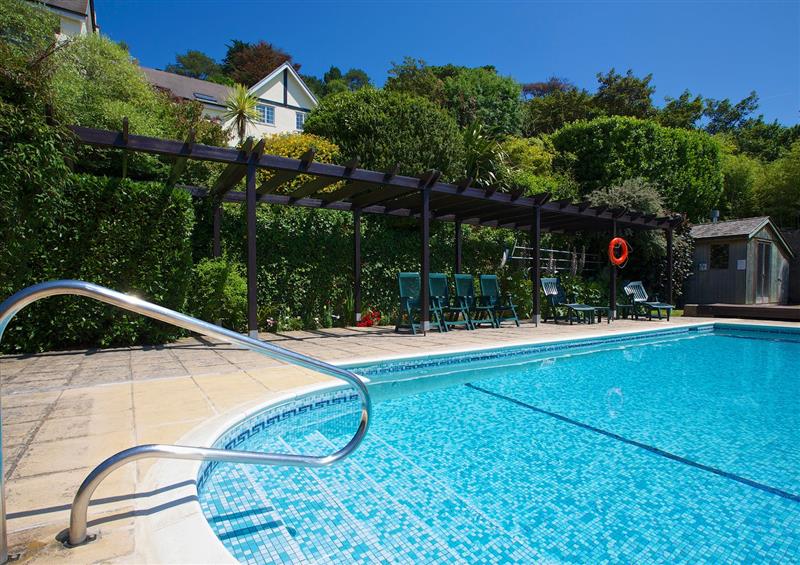 There is a pool at 14 St Elmo Court, Salcombe
