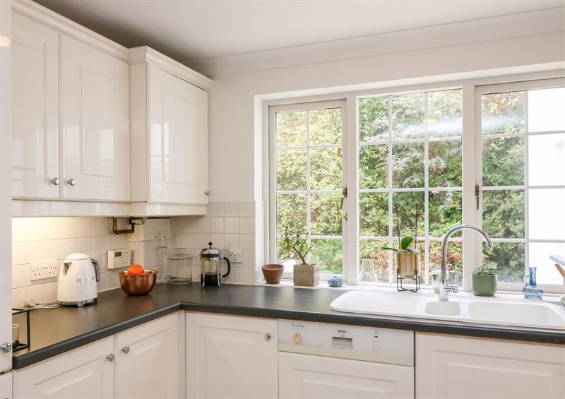 This is the kitchen at 14 St Elmo Court, Salcombe
