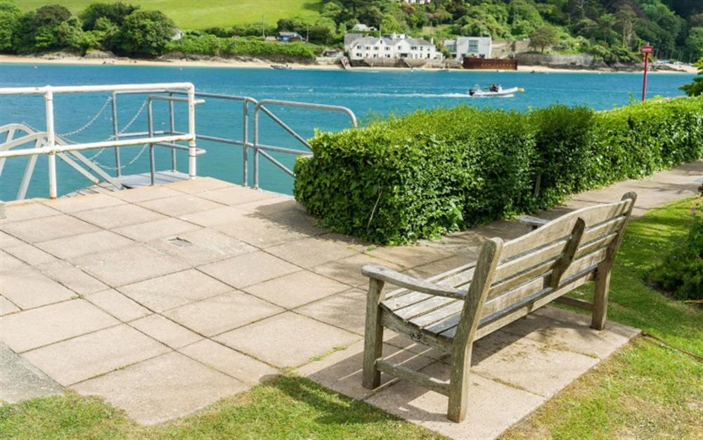 The grounds at The Salcombe Apartments  at 14 The Salcombe in Salcombe
