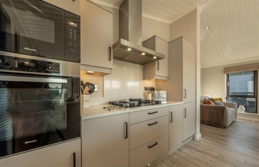 Ground floor: The modern kitchen is well-equipped at 14 Westgate, Burnham Market near Kings Lynn