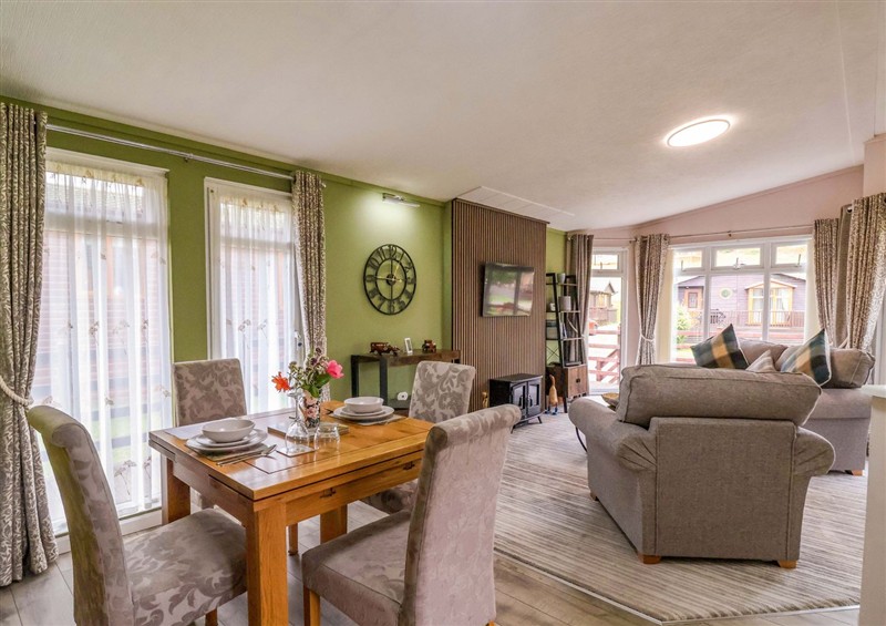 Relax in the living area at 15 Badgers Retreat - Two Dales, Two Dales