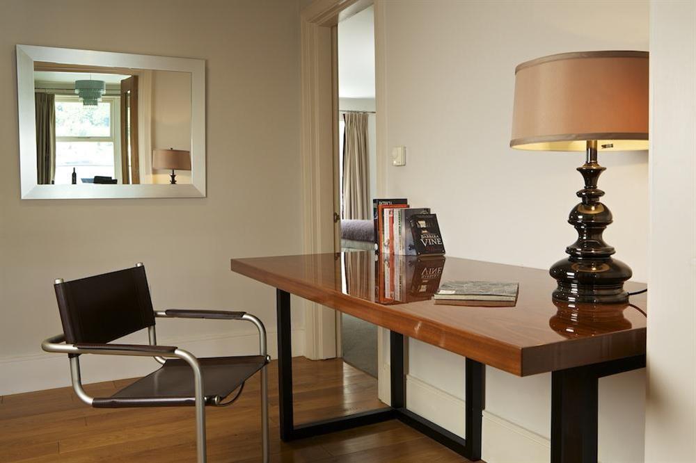 Apartment entrance which opens into a spacious hallway at 15 Dart Marina in Sandquay Road, Dartmouth