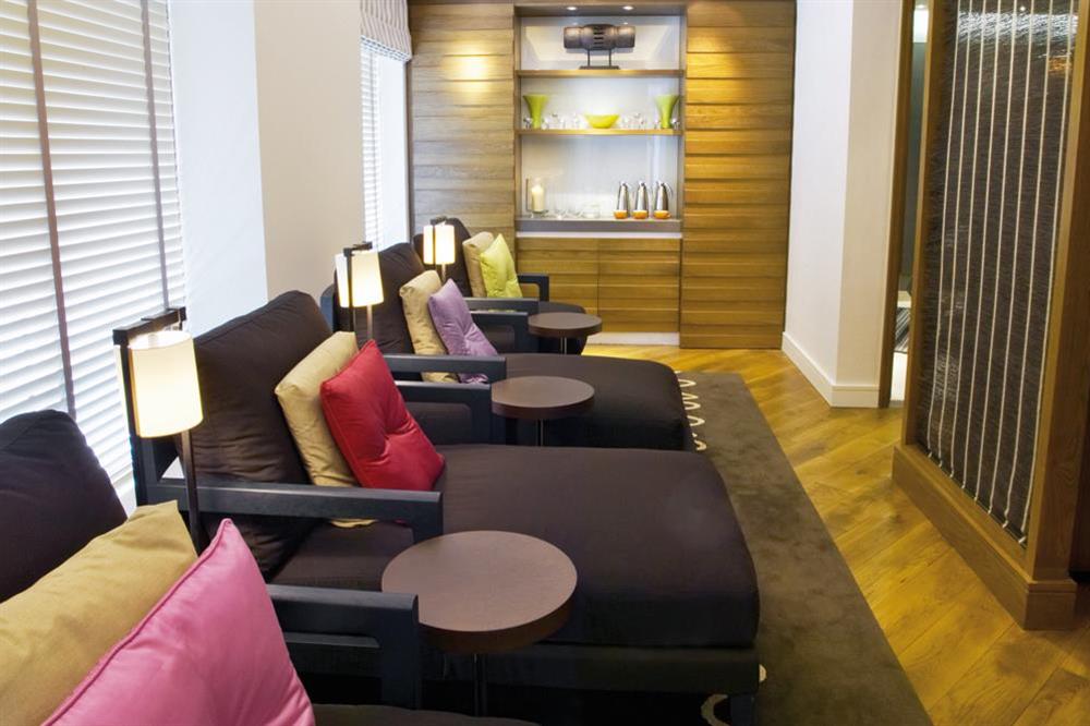 The Dart Marina spa relaxation area at 15 Dart Marina in Sandquay Road, Dartmouth