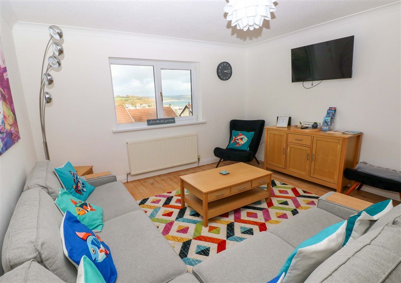 The living area at 15 Lawnswood, Saundersfoot