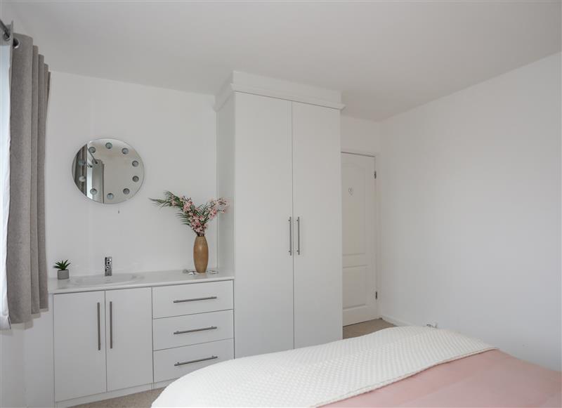 One of the bedrooms at 15 Maes Awel, Abersoch