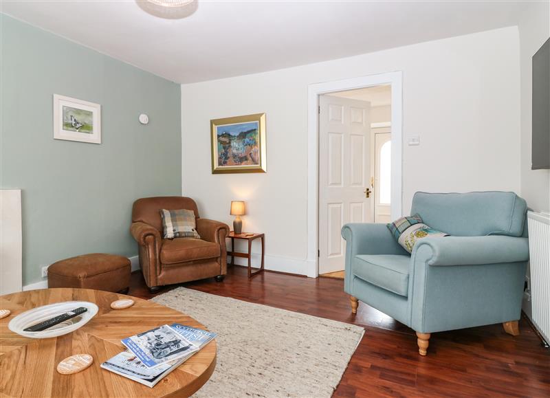 Relax in the living area at 15 Main Street, Cruden Bay