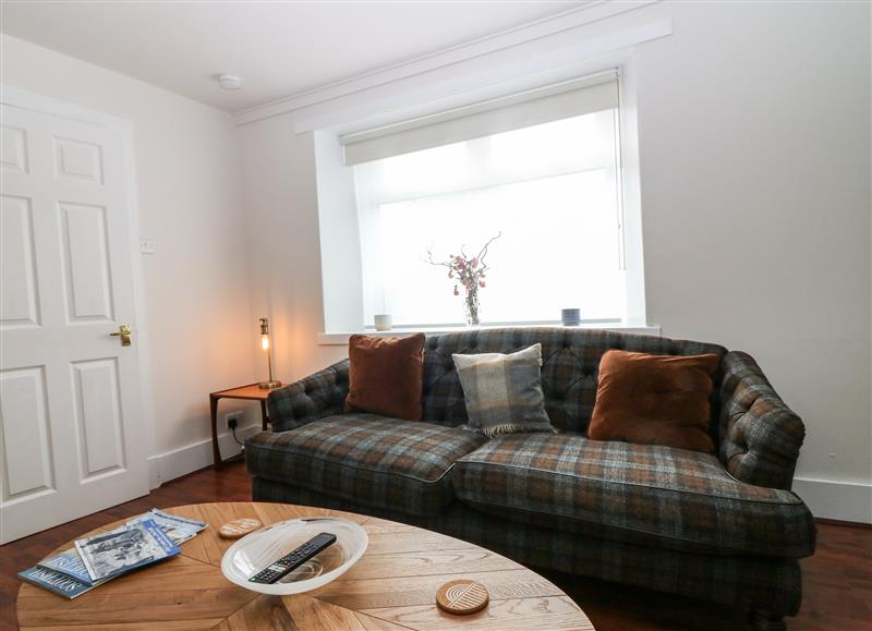 The living area at 15 Main Street, Cruden Bay