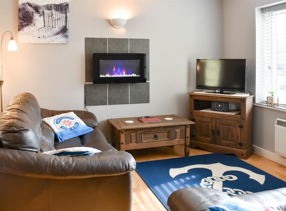 Living area at 15 Pebble Cottage in Camelford, Cornwall