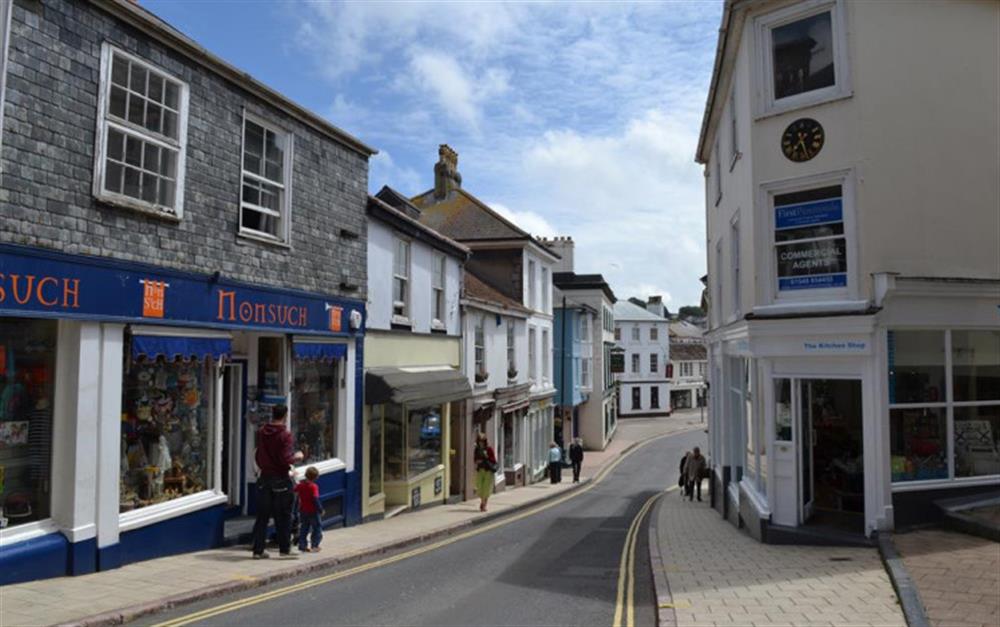 Kingsbridge Fore Street which has an abundance of independant shops