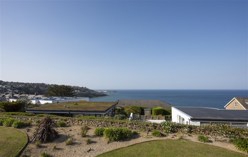 Outside at 15 The Sands, Cornwall