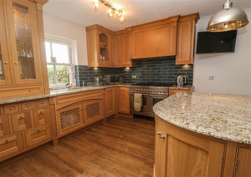This is the kitchen at 15 Tower Meadows, St Buryan