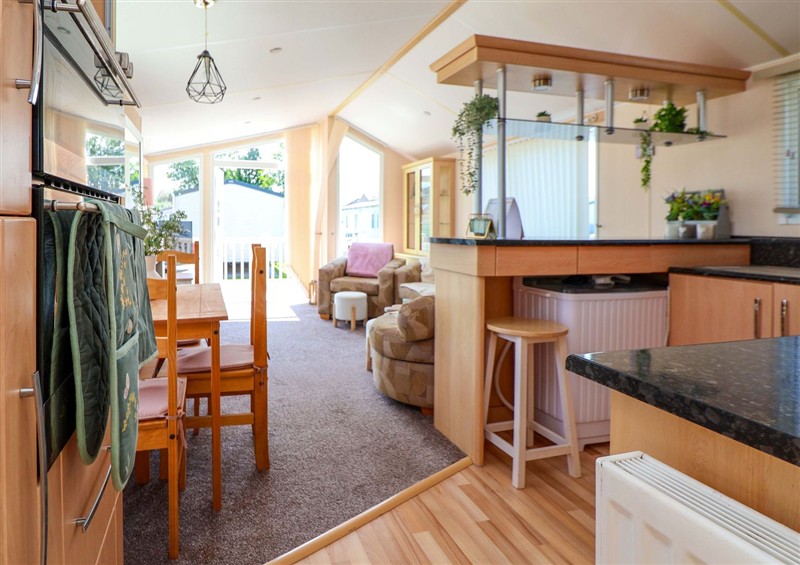 The kitchen at 152 Central Park, Prestatyn