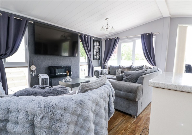 The living room at 155 Woodland Hall (Lyons), Ruthin
