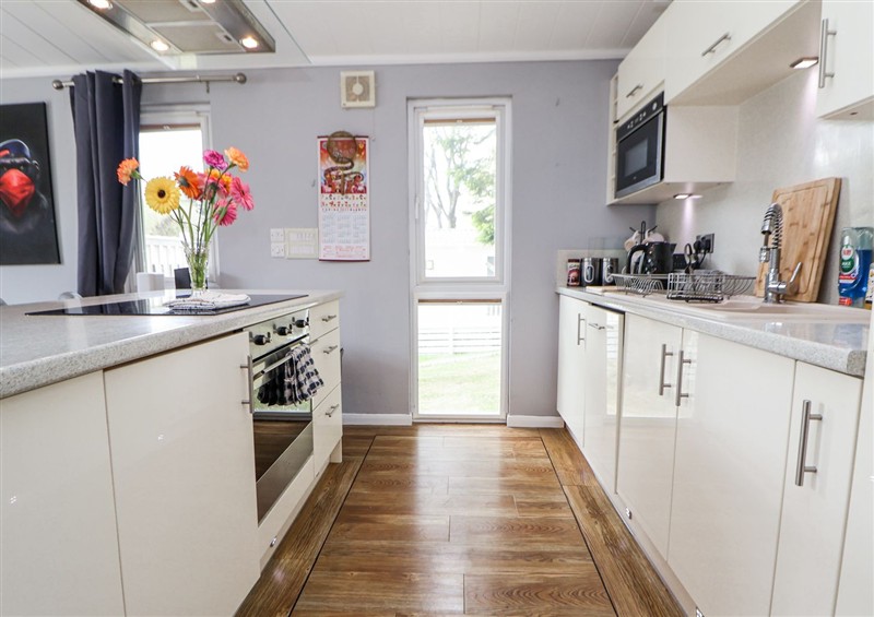 This is the kitchen at 155 Woodland Hall (Lyons), Ruthin