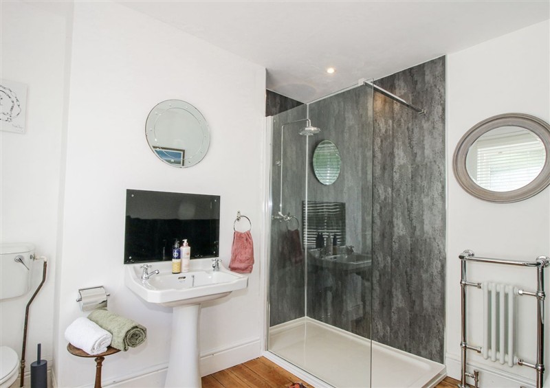 The bathroom at 157 Watling Street South, Church Stretton