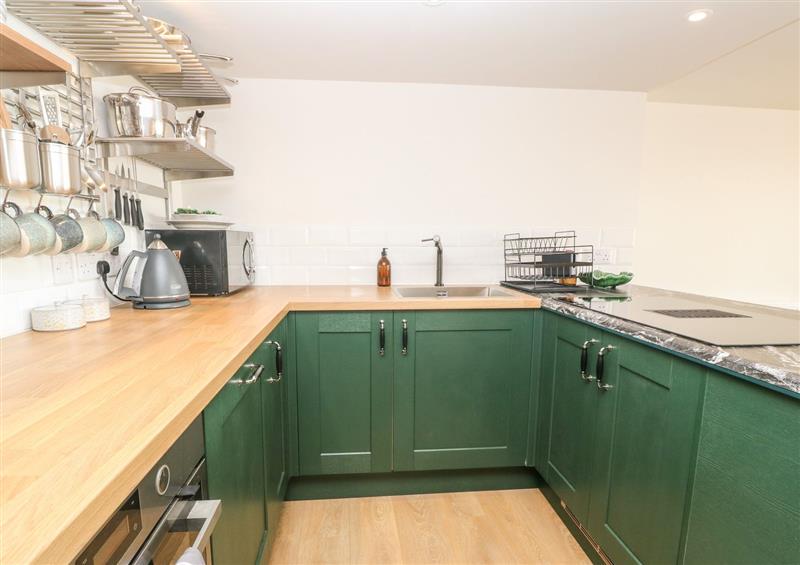 The kitchen at 16 Arwenack Street, Falmouth