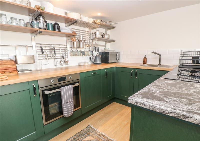 This is the kitchen at 16 Arwenack Street, Falmouth