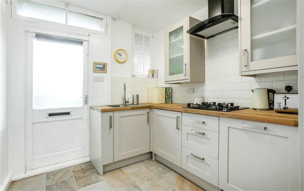 Fully equipped modern kitchen (photo 2) at 16 Church Street in Lyme Regis