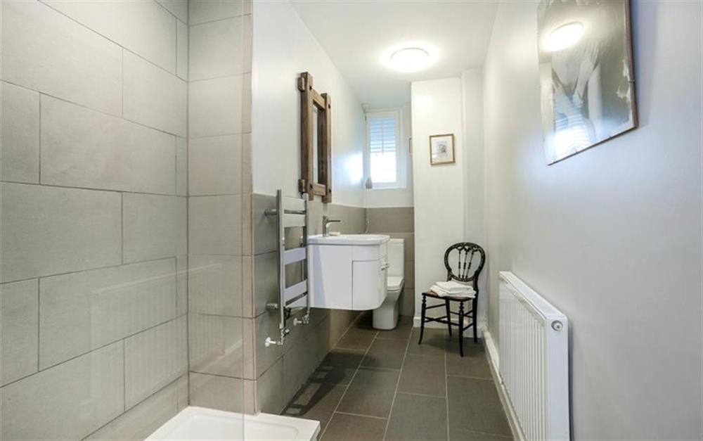 Shower Room at 16 Church Street in Lyme Regis