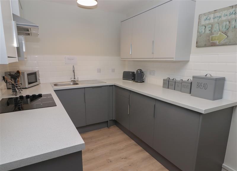 This is the kitchen at 16 Coedrath Park, Saundersfoot