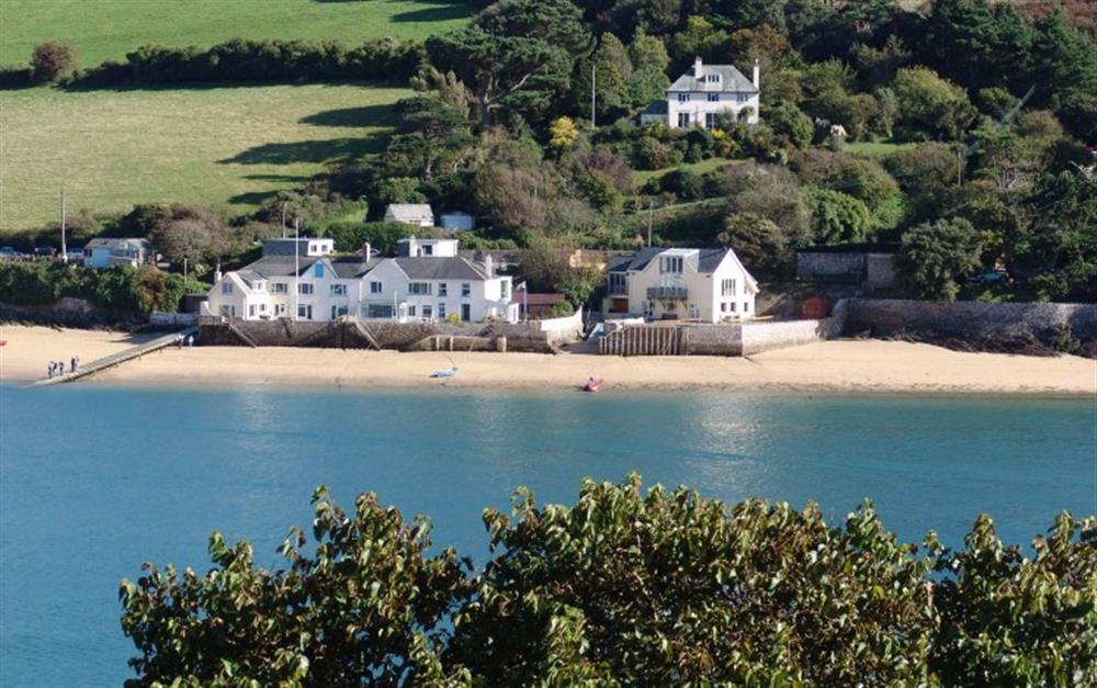 View of Smalls cove at 16 Combehaven in Salcombe