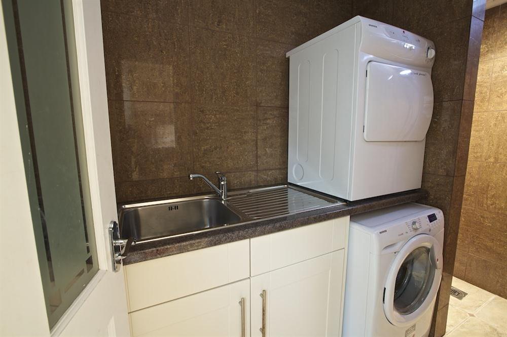 Utility room - adjacent to the kitchen at 16 Courtenay Street in , Salcombe