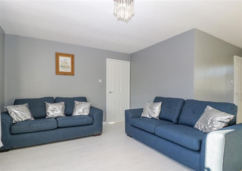 The living room at 16 Dean Court, Lydney