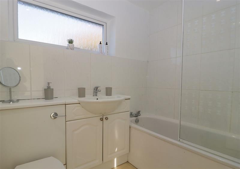 This is the bathroom at 16 Dean Court, Lydney