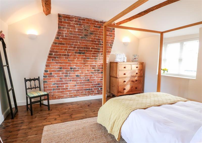 One of the bedrooms at 16 Long Row, Belper