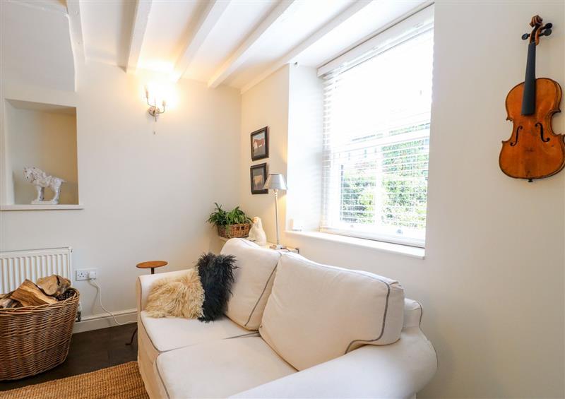 Relax in the living area at 16 Long Row, Belper