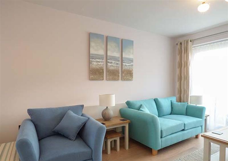 Relax in the living area at 16 Ocean Heights, Newquay
