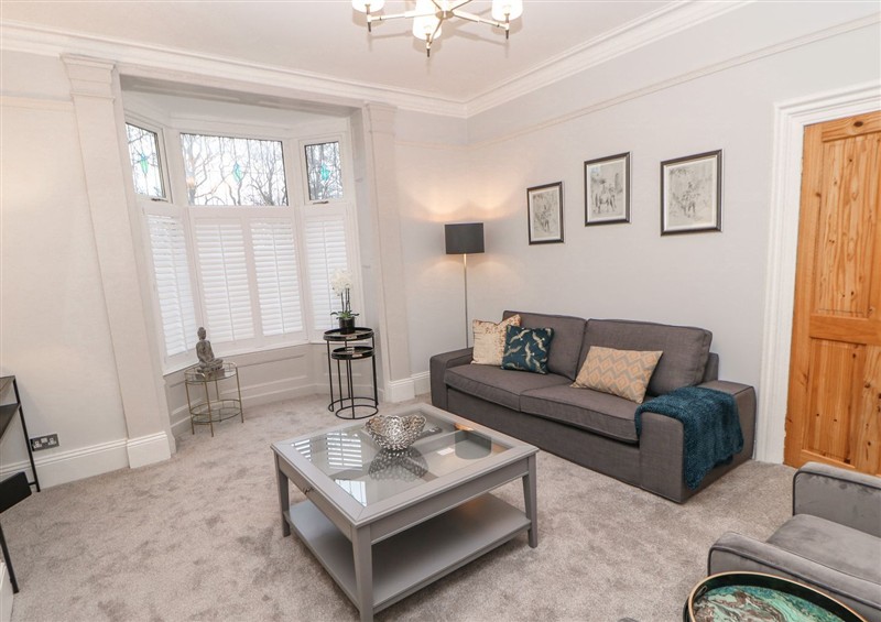 The living area at 16 Seafield Terrace, South Shields