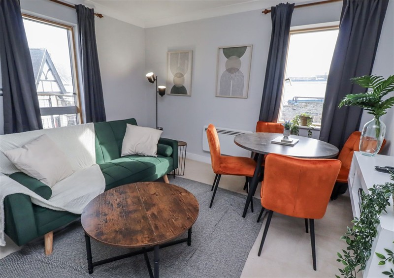This is the living room at 16 The Viking, Seahouses