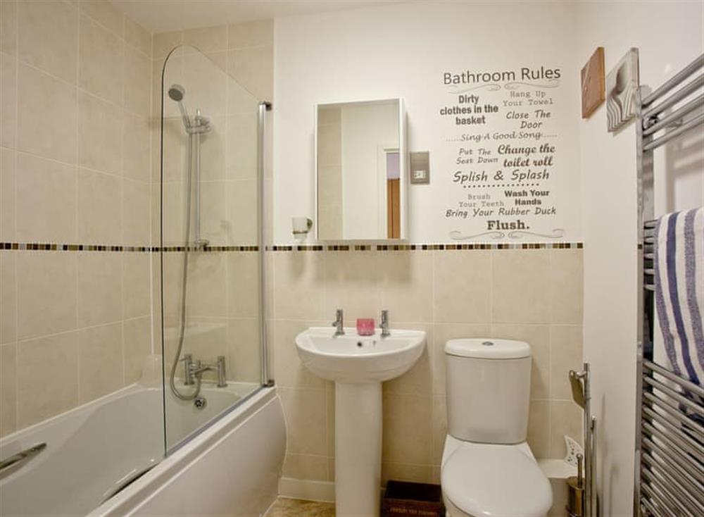 Bathroom at 17 Astor Court in , Newquay