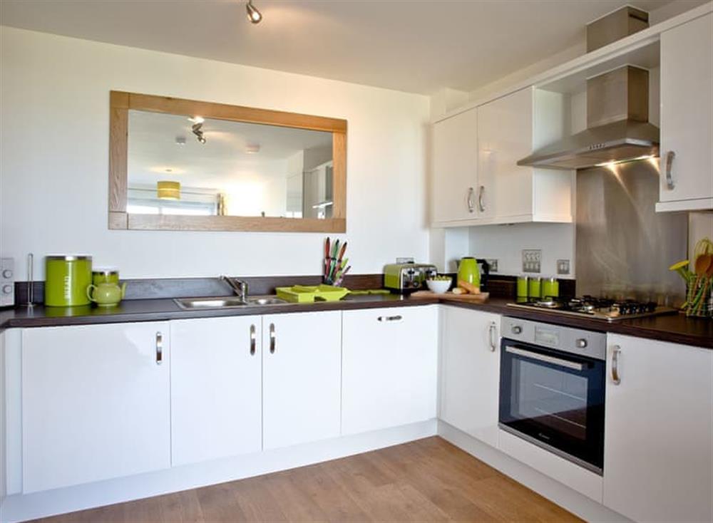 Kitchen at 17 Astor Court in , Newquay