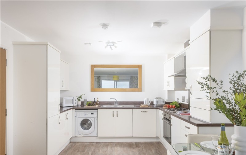 This is the kitchen at