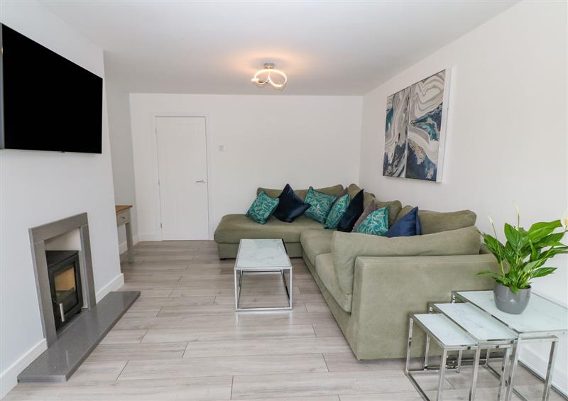 Relax in the living area at 17 Gwelfor Estate, Cemaes Bay