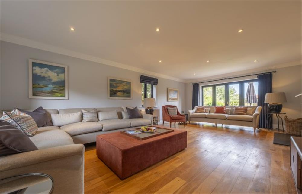 Ample comfy seating in the sitting room at 17 Peddars Way, Holme-next-the-Sea near Hunstanton